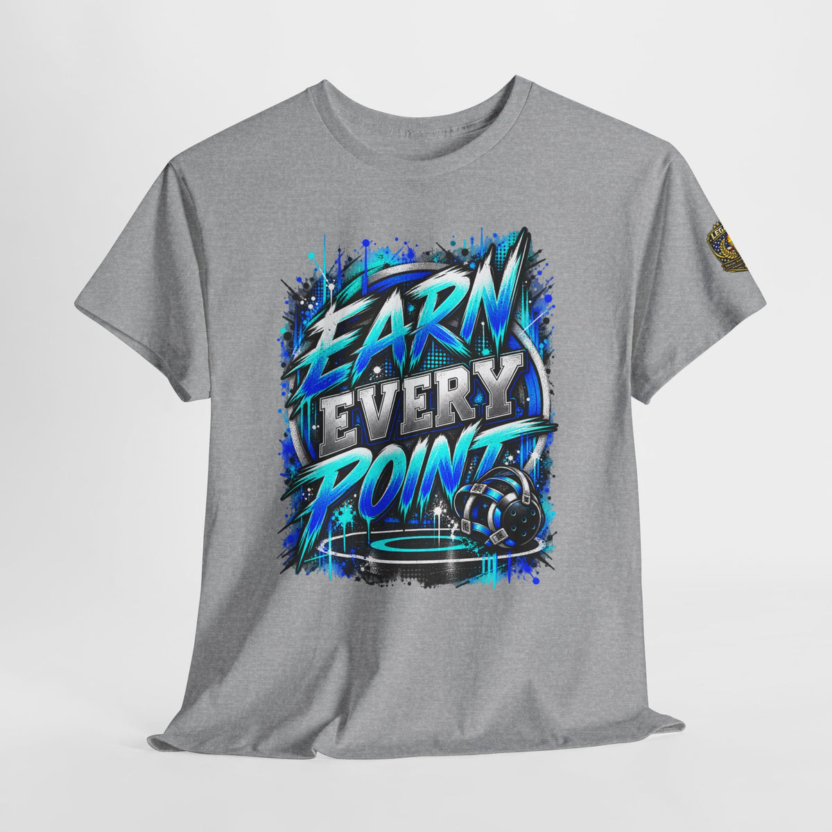 Earn Every Point T‑Shirt — "Discipline, Effort, Consistency" Motivational Sports Tee