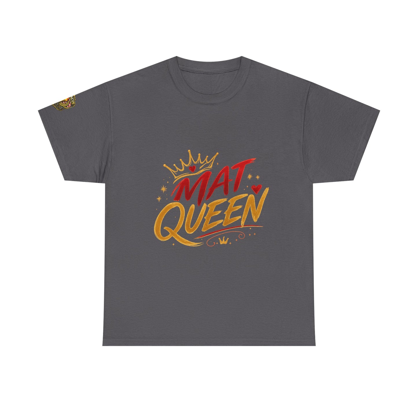 Mat Queen T-Shirt — Crowned Mat Champion Tee