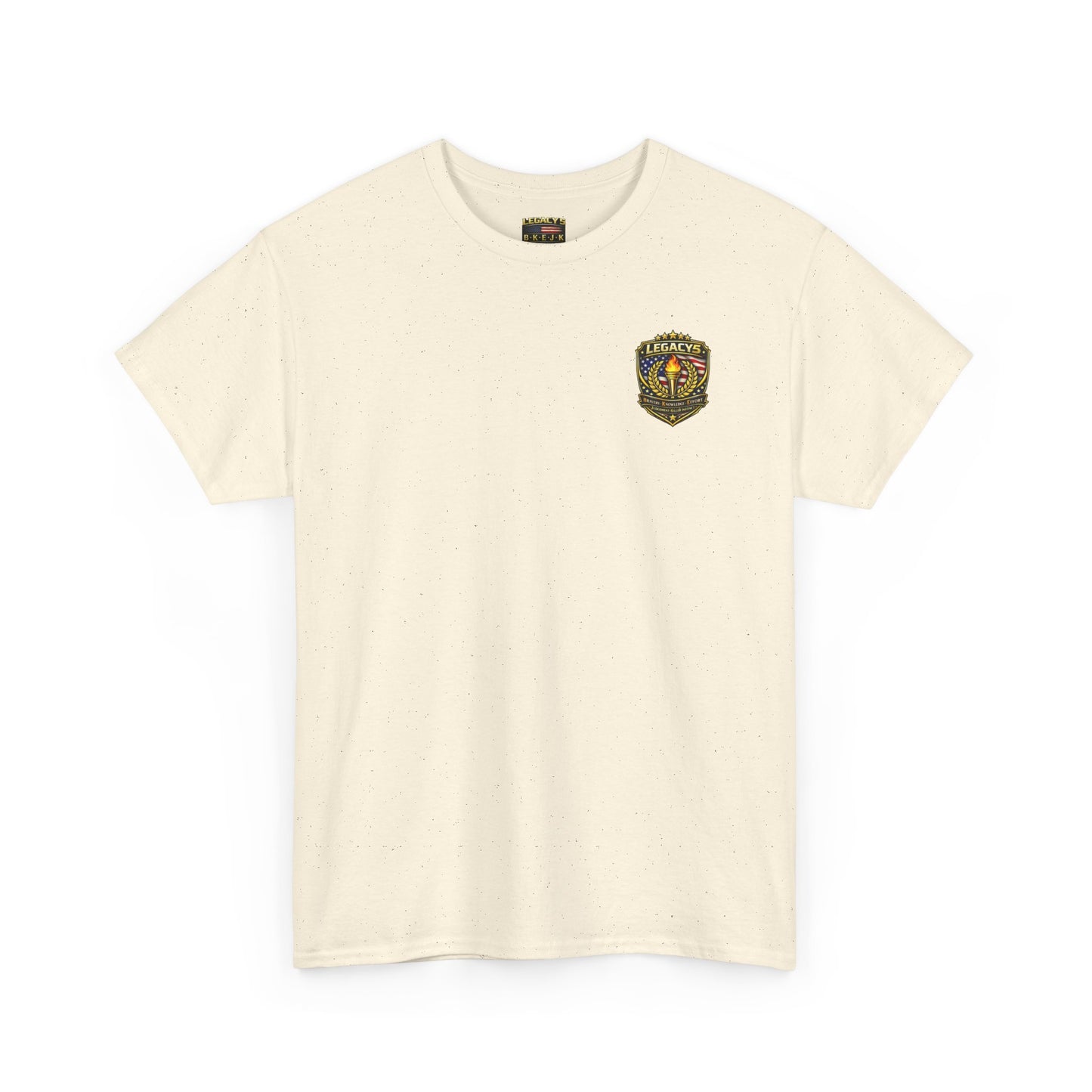 Patriotic 'Land of the Free' American Flag, Statue of Liberty & Eagle Graphic T-shirt