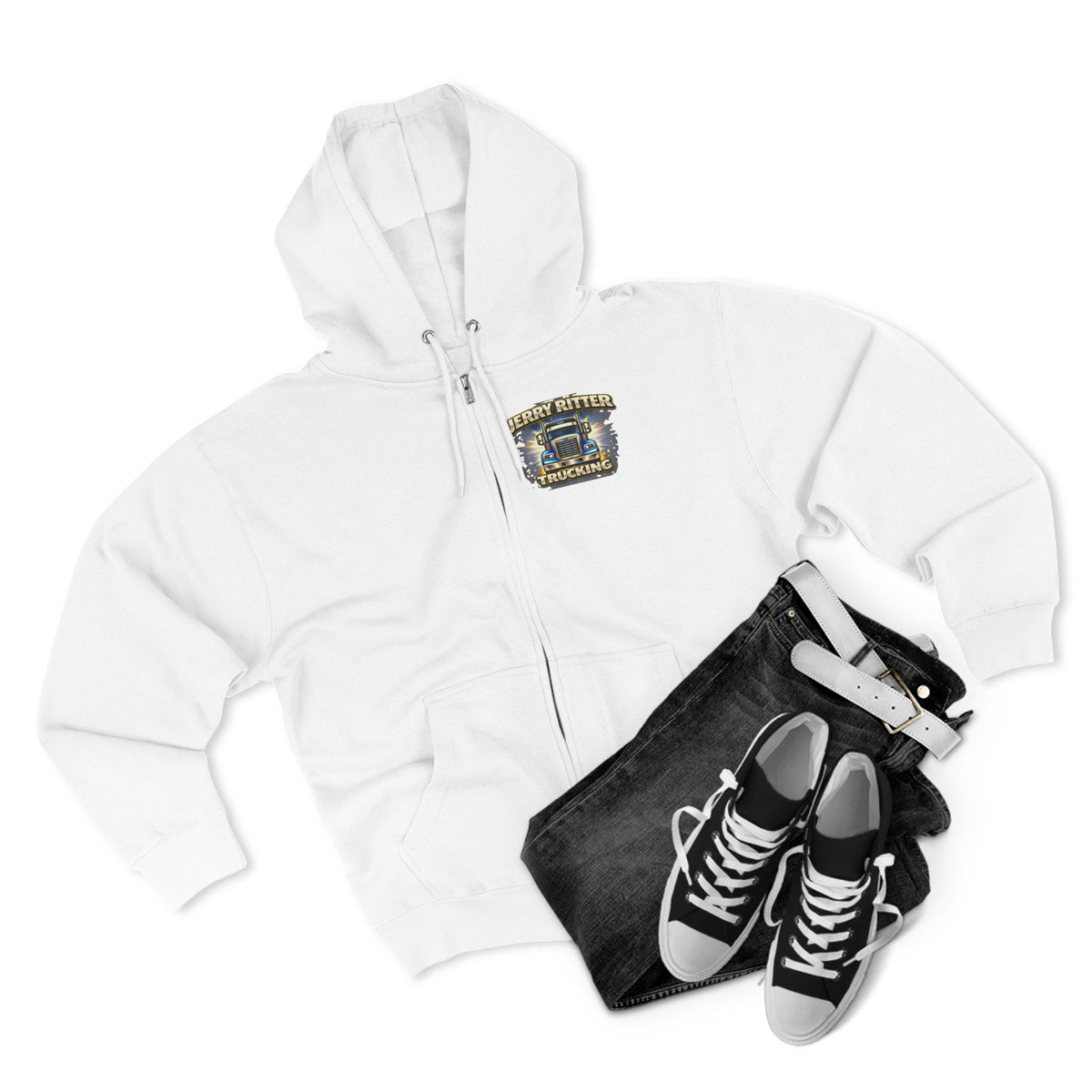 Unisex Zip Hoodie