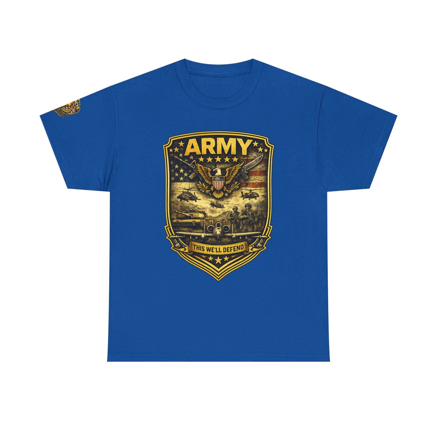 Army Shield Graphic Tee w/ Legacy 5 Brand Crest