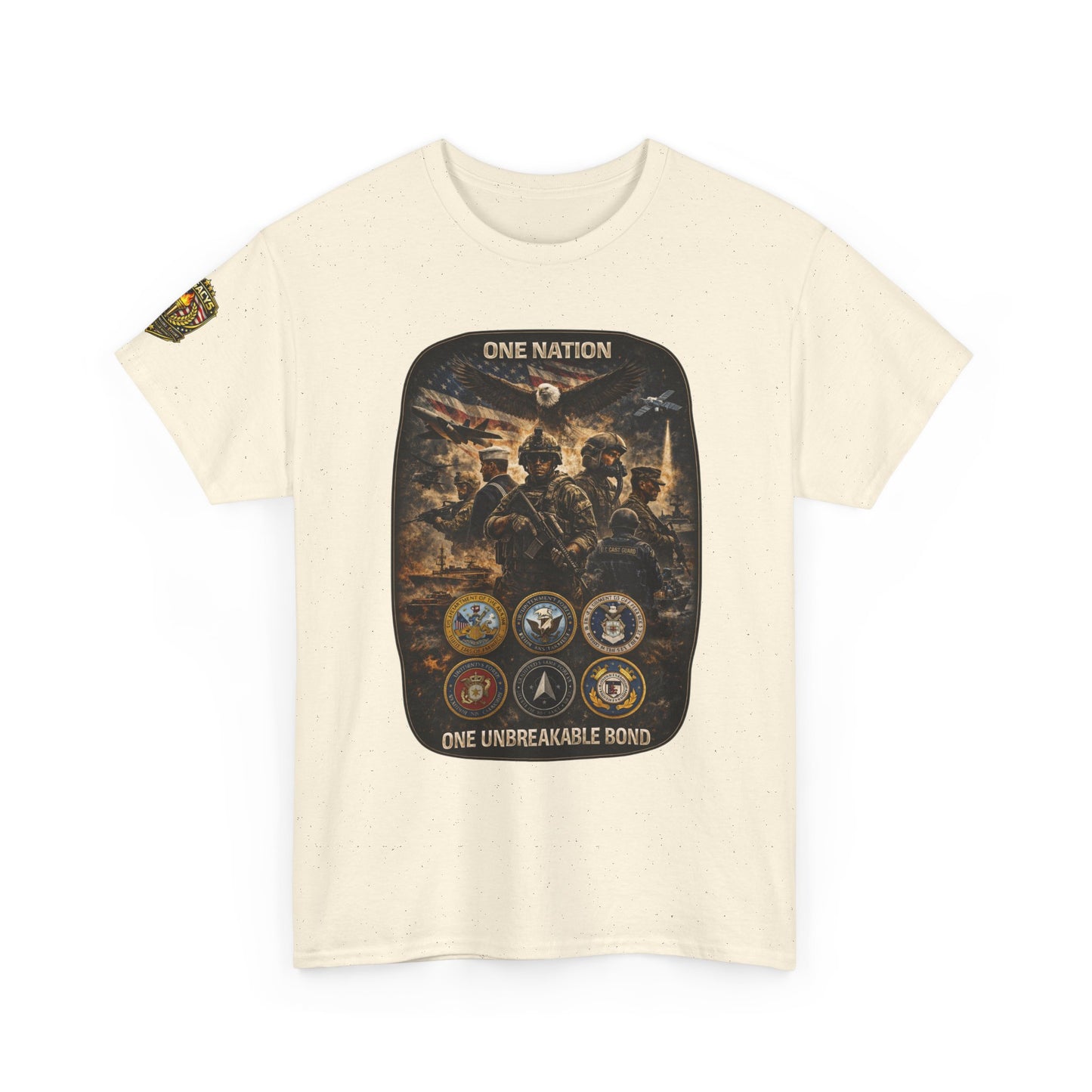 Military "One Nation, One Unbreakable Bond" T-shirt