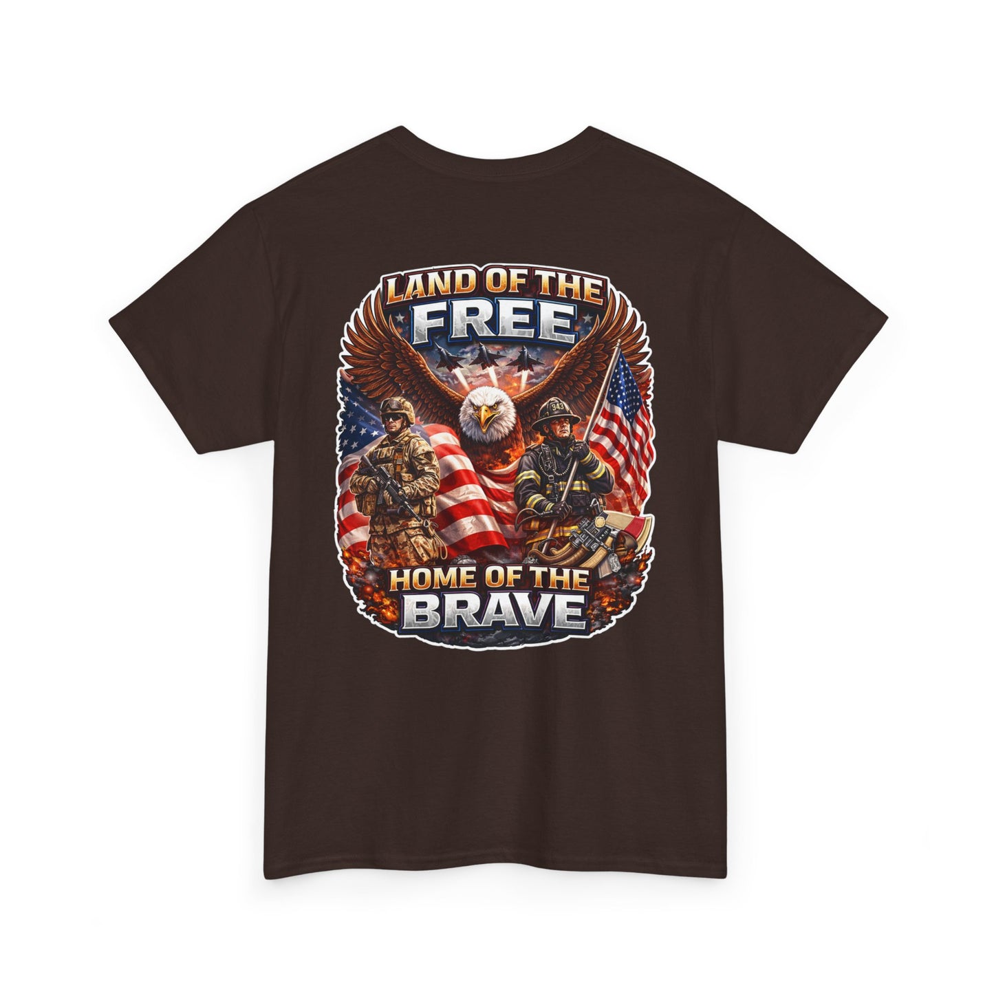 Land of the Free, Home of the Brave Eagle T-Shirt
