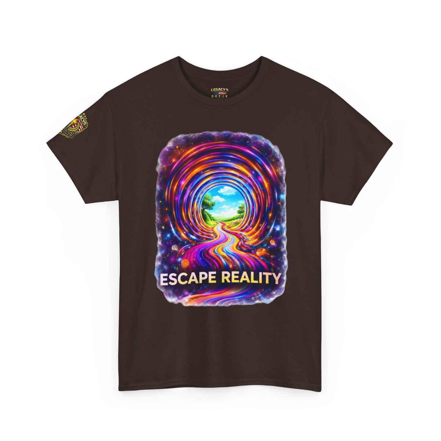 Escape Reality  â€” Psychedelic Portal Graphic T-shirt