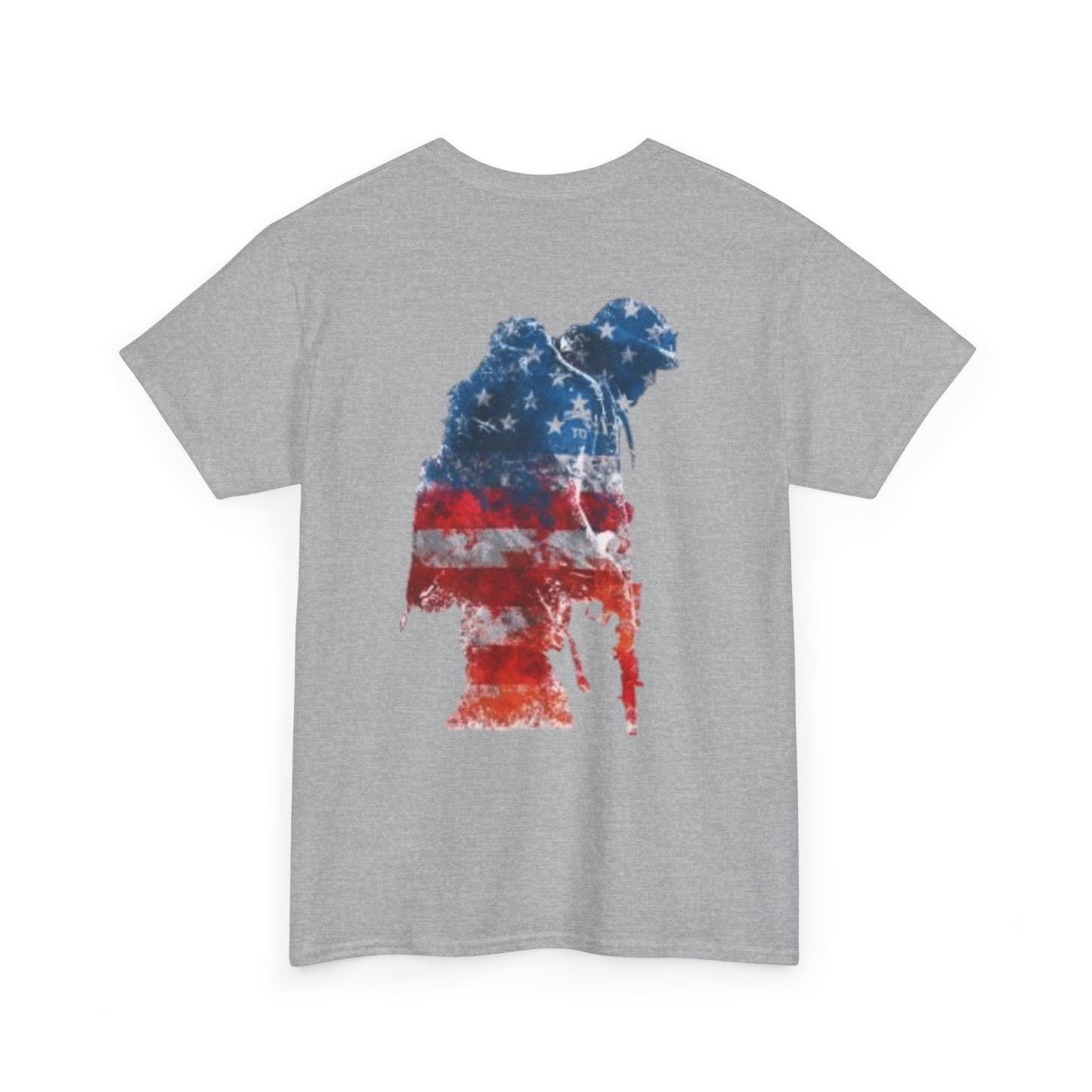 American Veteran Soldier Flag Tâ€‘Shirt -