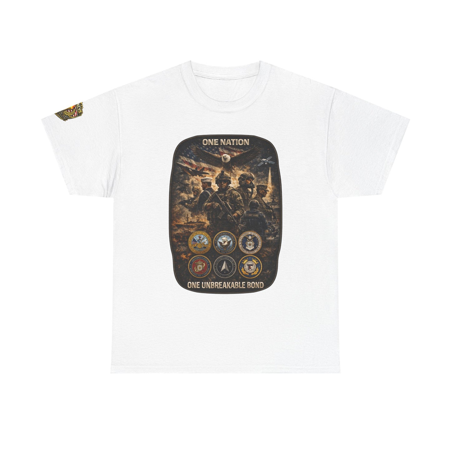 Military "One Nation, One Unbreakable Bond" T-shirt