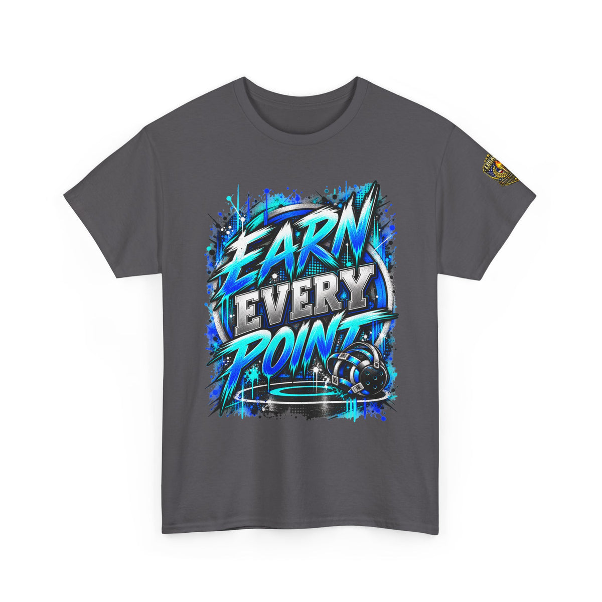 Earn Every Point T‑Shirt — "Discipline, Effort, Consistency" Motivational Sports Tee