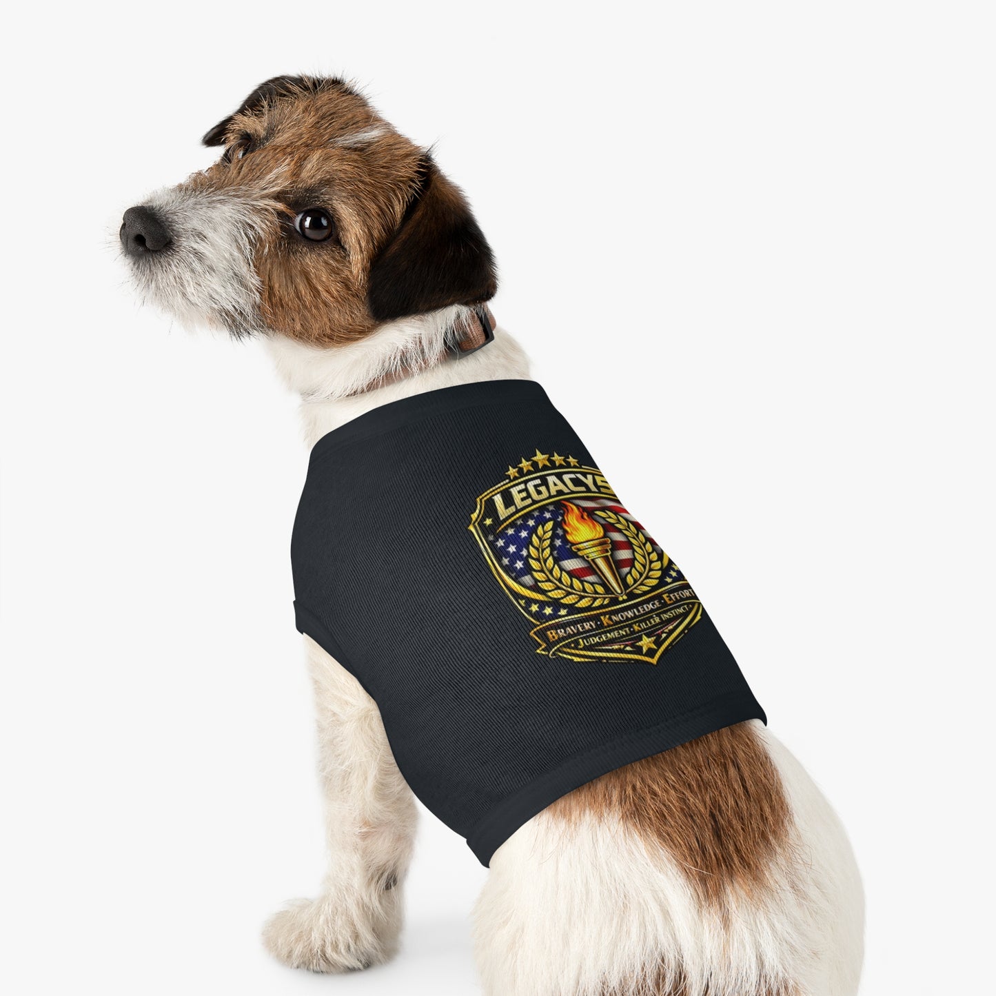 Legacy 5 Brand Crest Pet Tank Top
