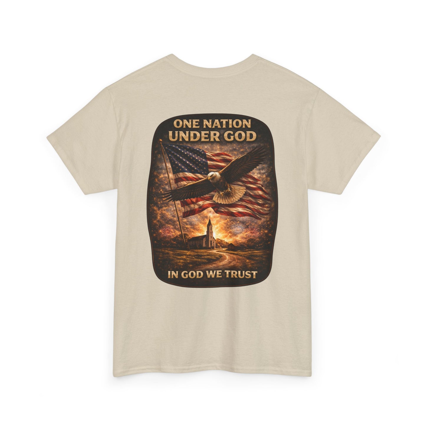 Patriotic "One Nation Under God" T-shirt