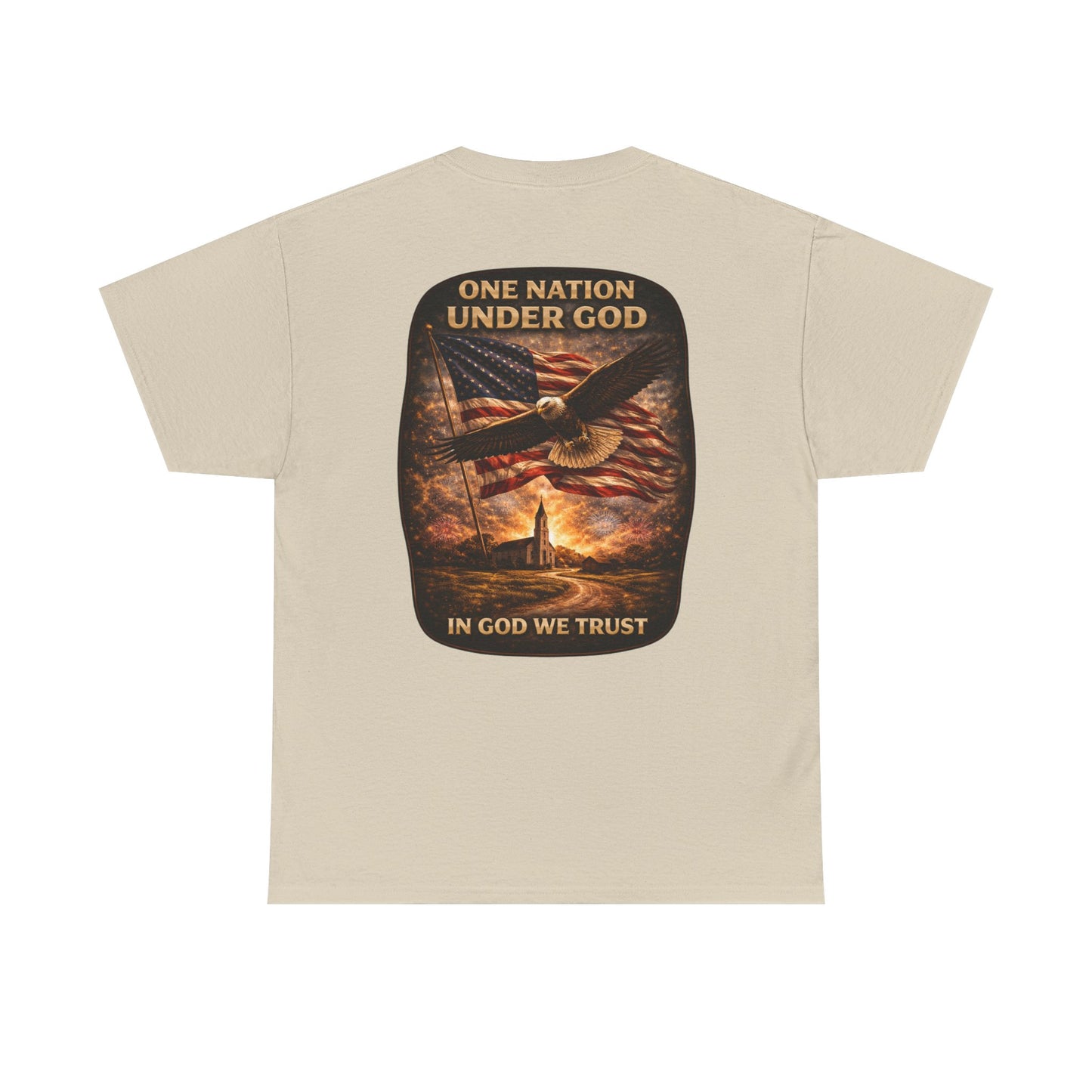 Patriotic "One Nation Under God" T-shirt