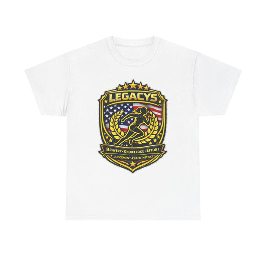 Cross Country/ Track - Female Silhouette Legacy Shield T-Shirt