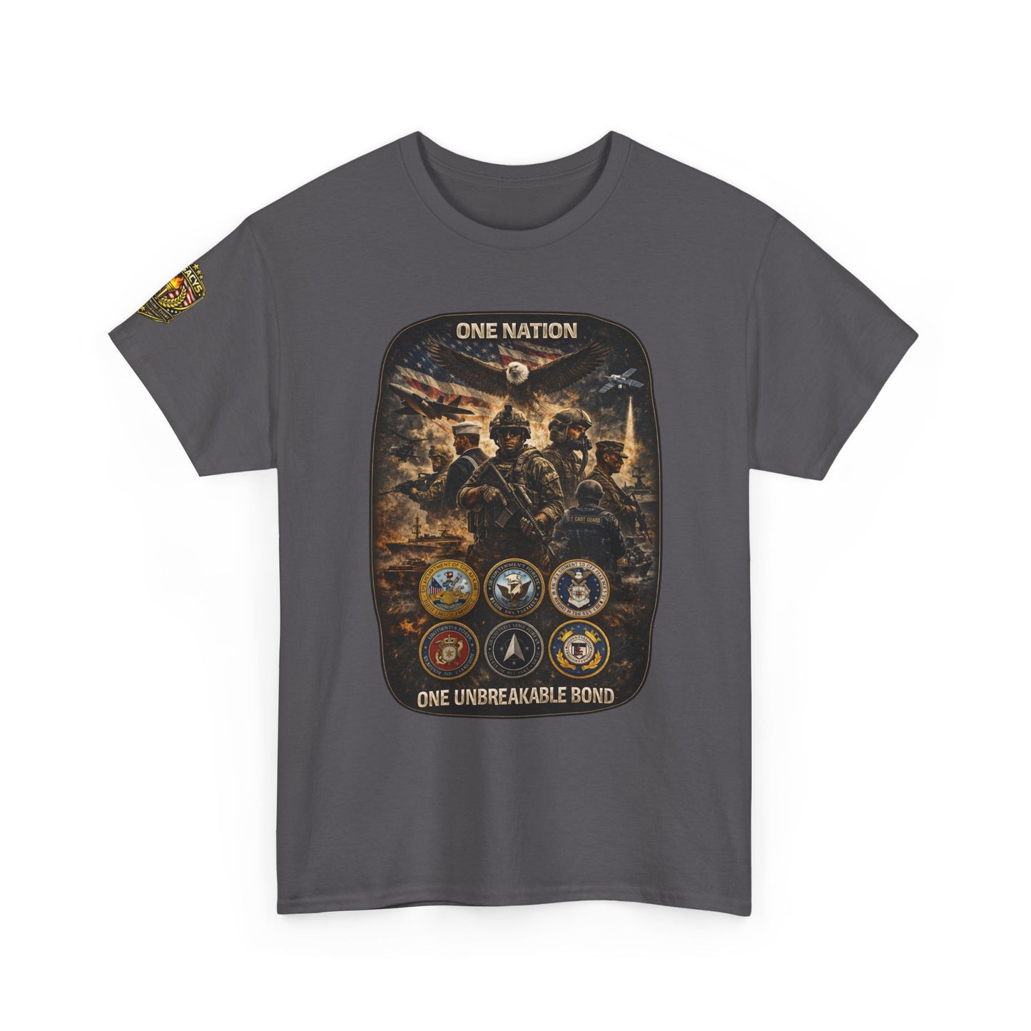 Military "One Nation, One Unbreakable Bond" T-shirt