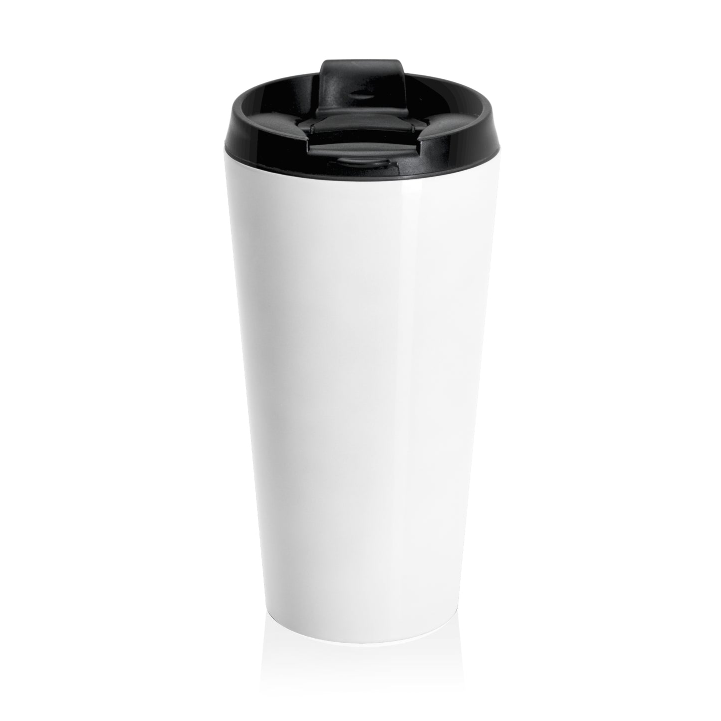 Legacy5 Torch Emblem Stainless Steel Travel Mug — Patriotic Flame & Laurel Design