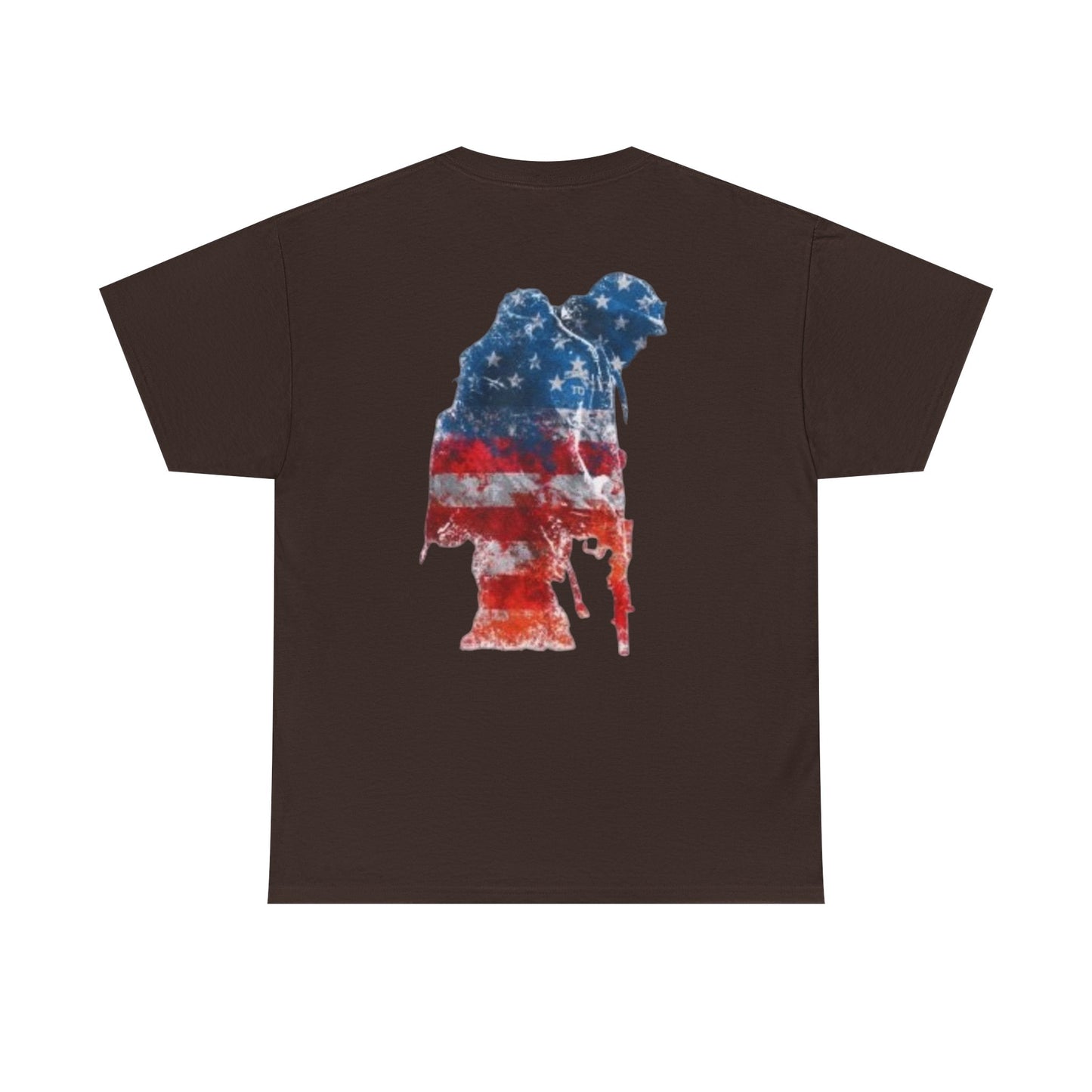 American Veteran Soldier Flag Tâ€‘Shirt -