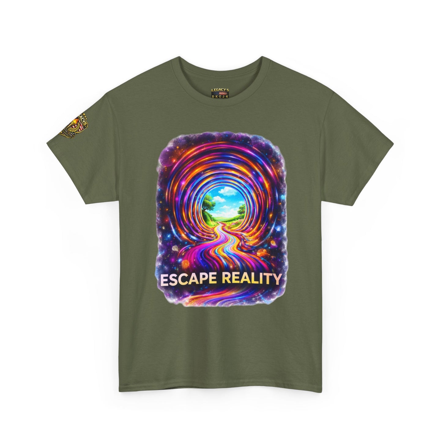 Escape Reality  â€” Psychedelic Portal Graphic T-shirt