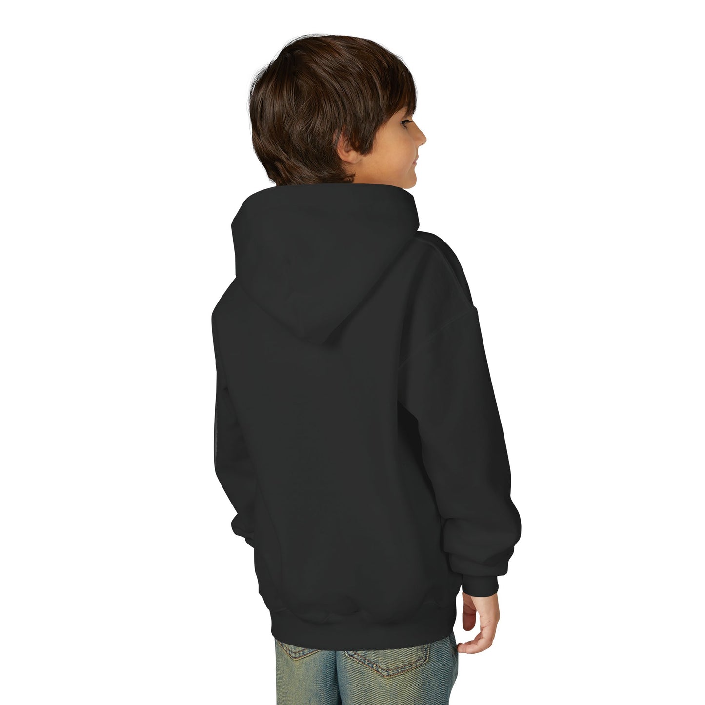 Youth Hoodie â€” "Legacy's" American Flag Torch Emblem
