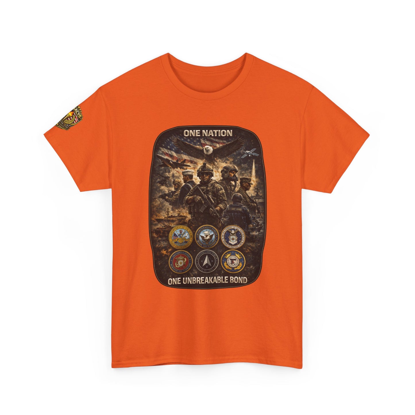 Military "One Nation, One Unbreakable Bond" T-shirt