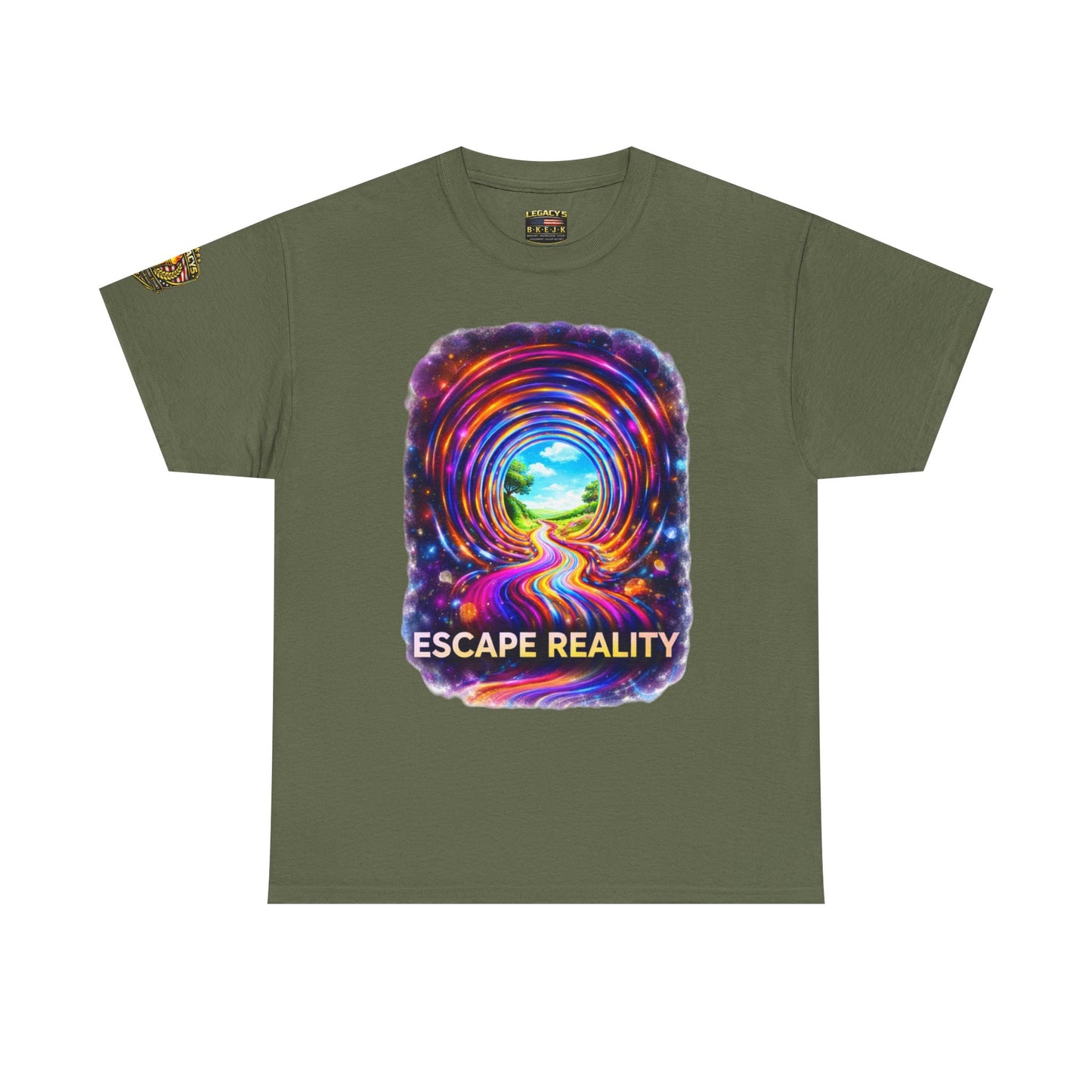 Escape Reality  â€” Psychedelic Portal Graphic T-shirt