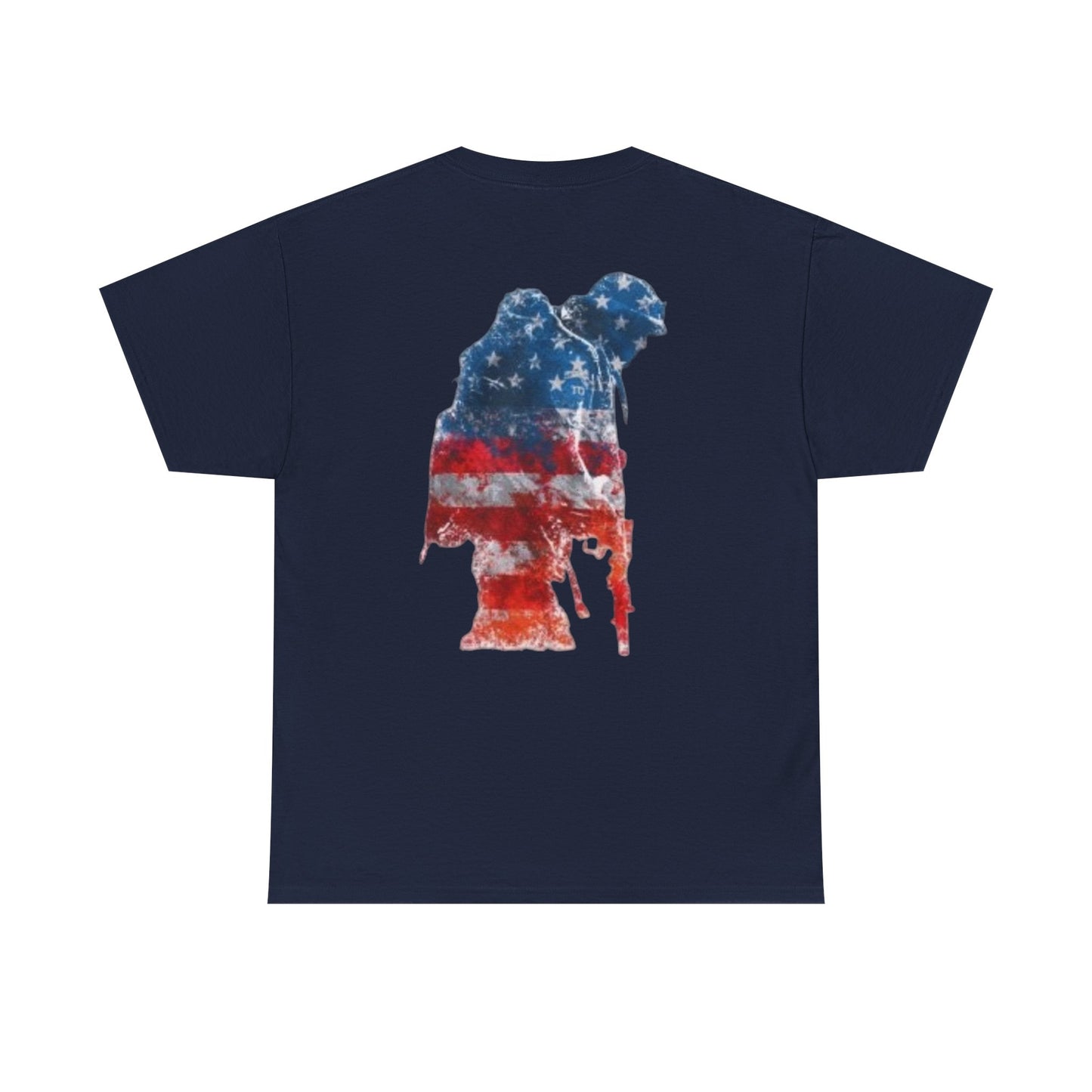 American Veteran Soldier Flag Tâ€‘Shirt -