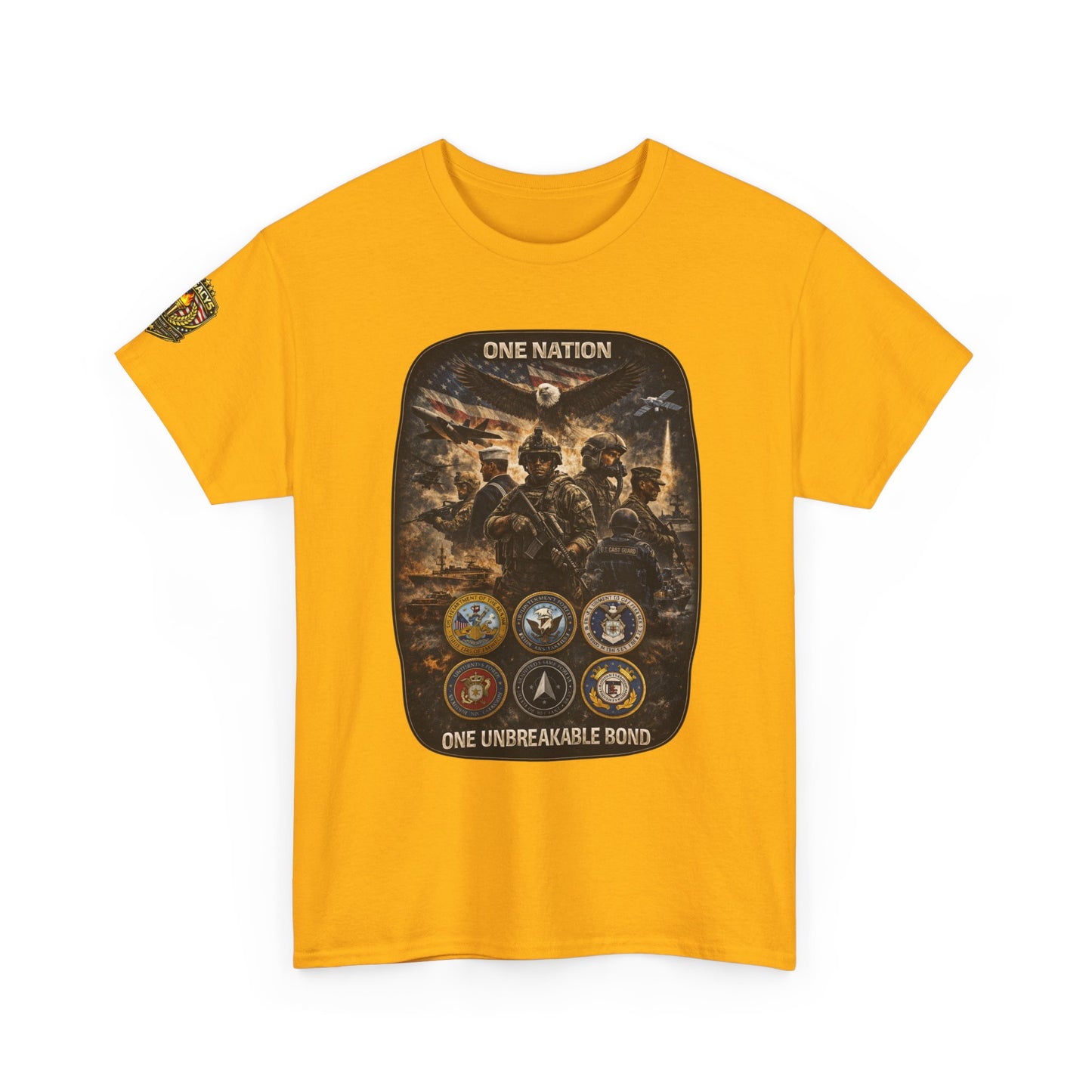 Military "One Nation, One Unbreakable Bond" T-shirt