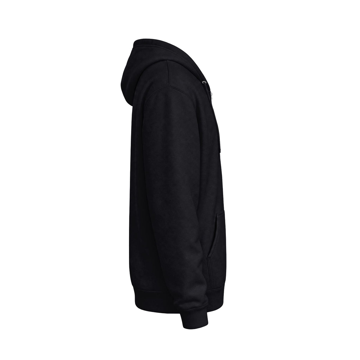 Unisex Fleece Zip Up Hoodie