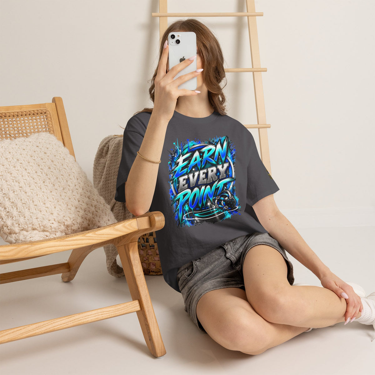 Earn Every Point T‑Shirt — "Discipline, Effort, Consistency" Motivational Sports Tee