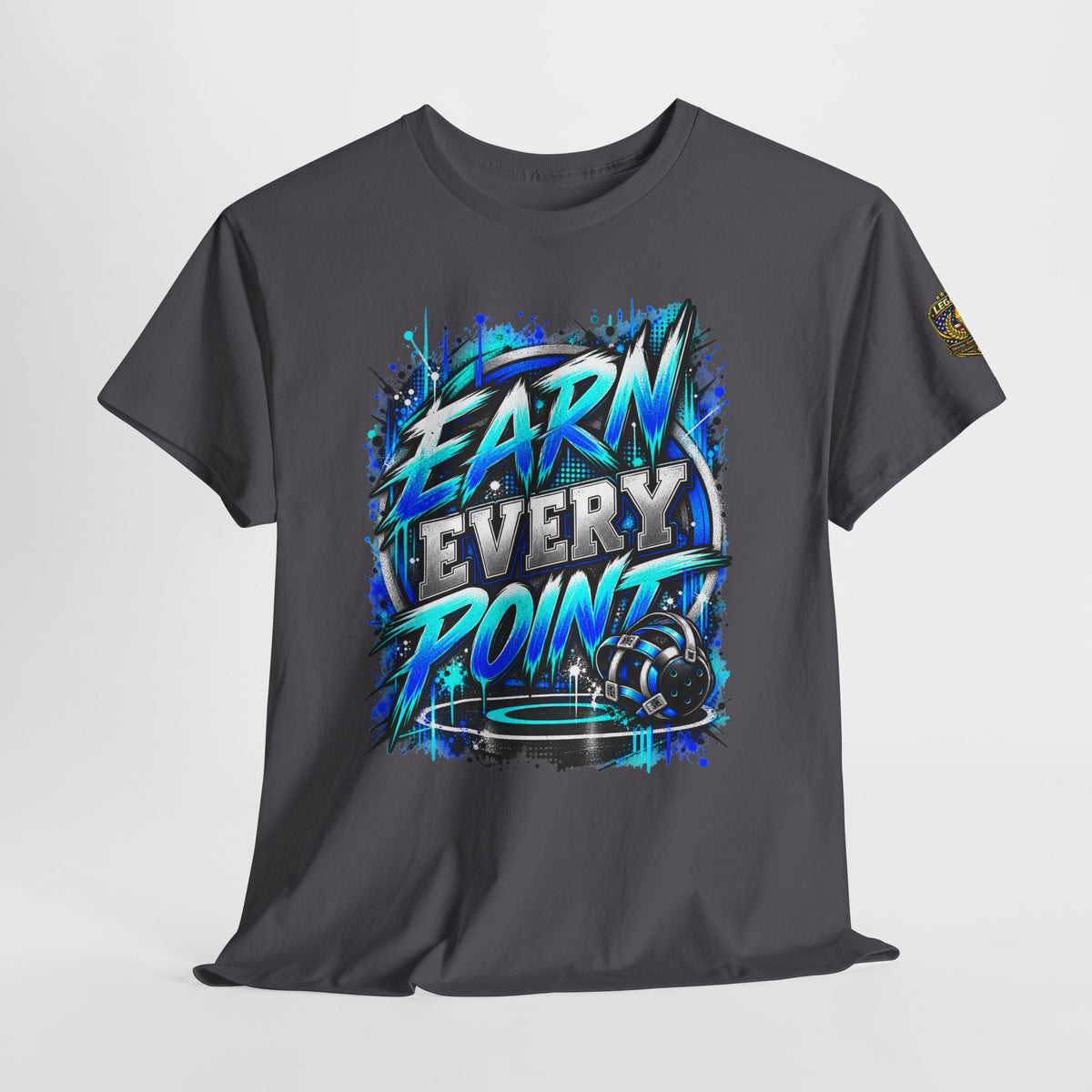 Earn Every Point T‑Shirt — "Discipline, Effort, Consistency" Motivational Sports Tee