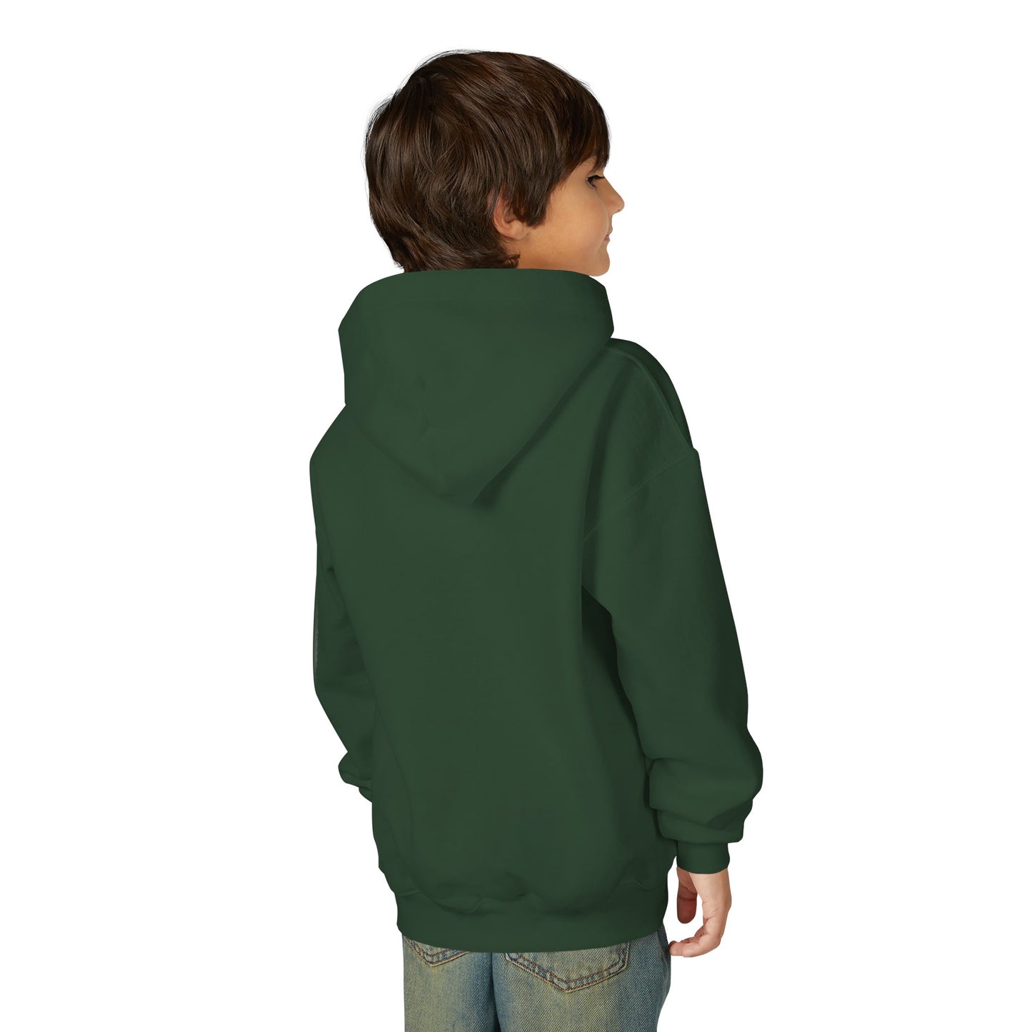 Youth Hoodie â€” "Legacy's" American Flag Torch Emblem