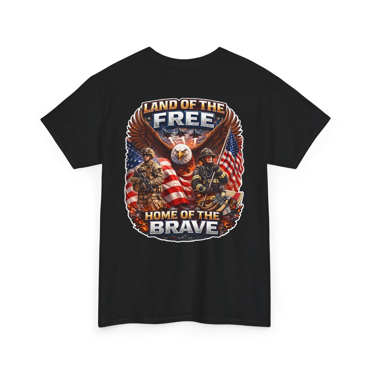 Land of the Free, Home of the Brave Eagle T-Shirt