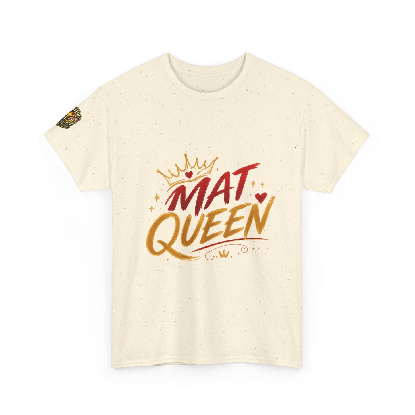 Mat Queen T-Shirt — Crowned Mat Champion Tee