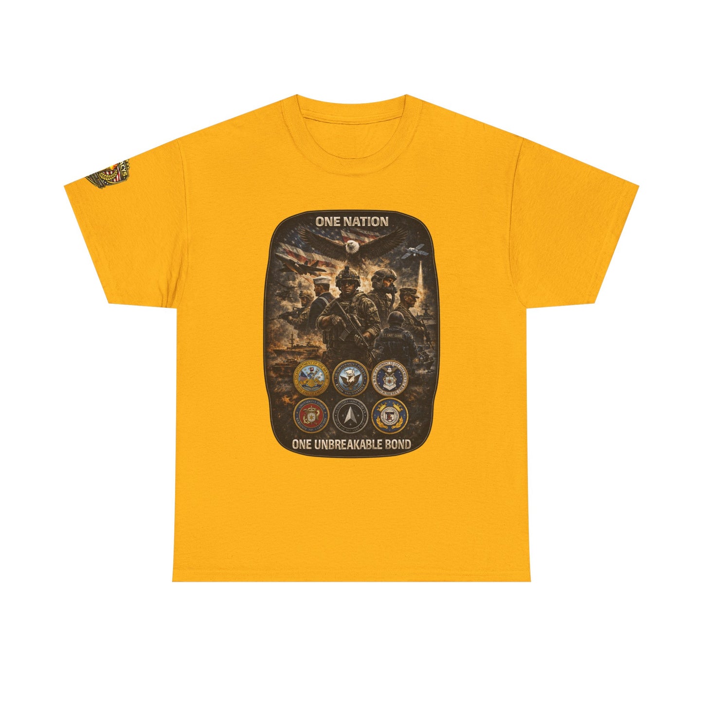 Military "One Nation, One Unbreakable Bond" T-shirt
