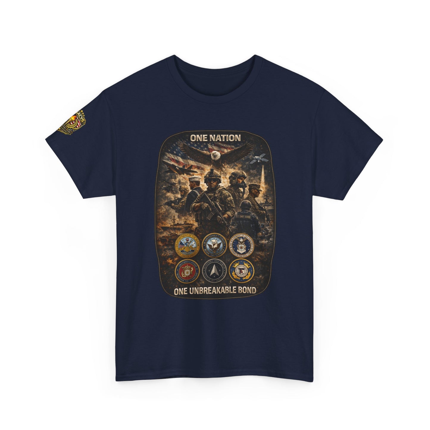 Military "One Nation, One Unbreakable Bond" T-shirt