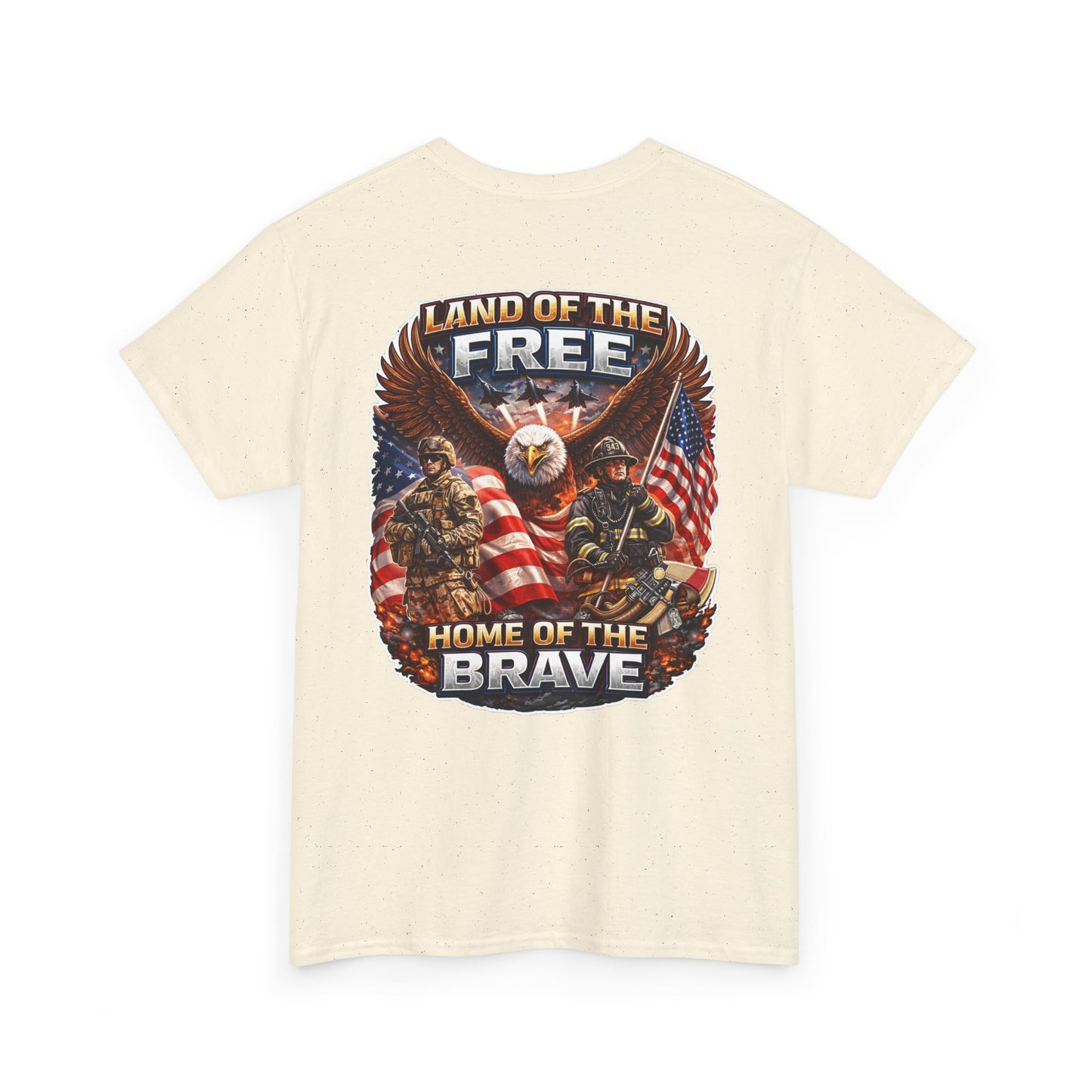 Land of the Free, Home of the Brave Eagle T-Shirt