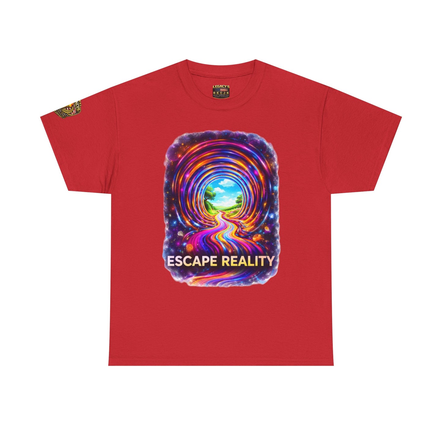 Escape Reality  â€” Psychedelic Portal Graphic T-shirt