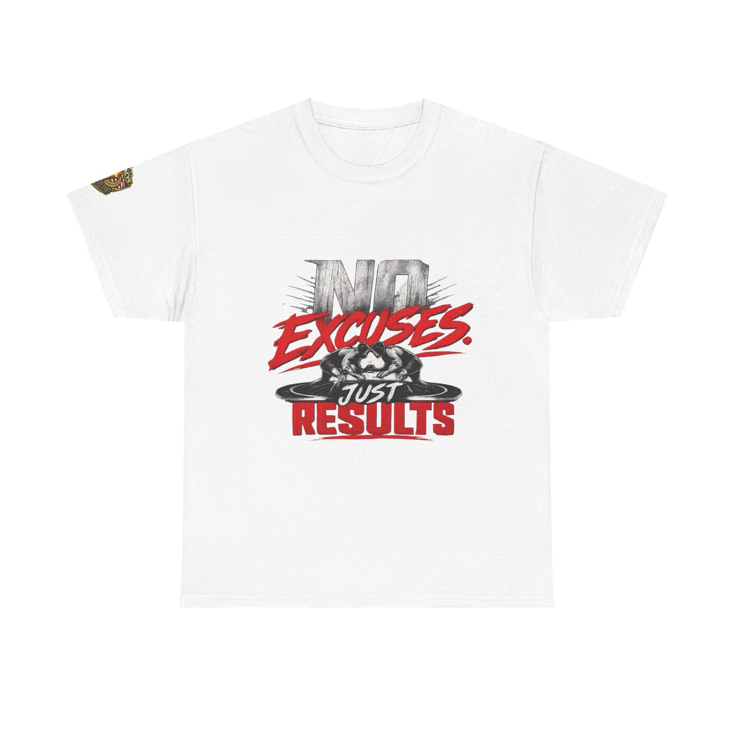 Wrestling 'No Excuses Just Results' Motivational Tee