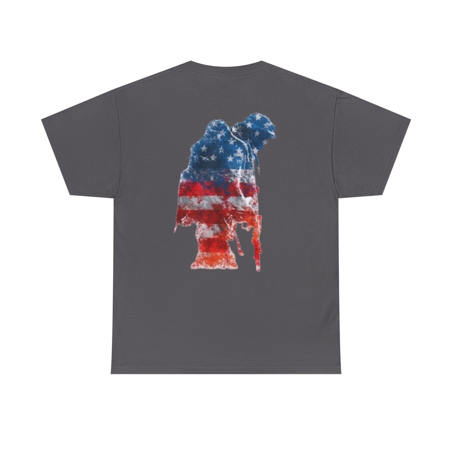 American Veteran Soldier Flag Tâ€‘Shirt -