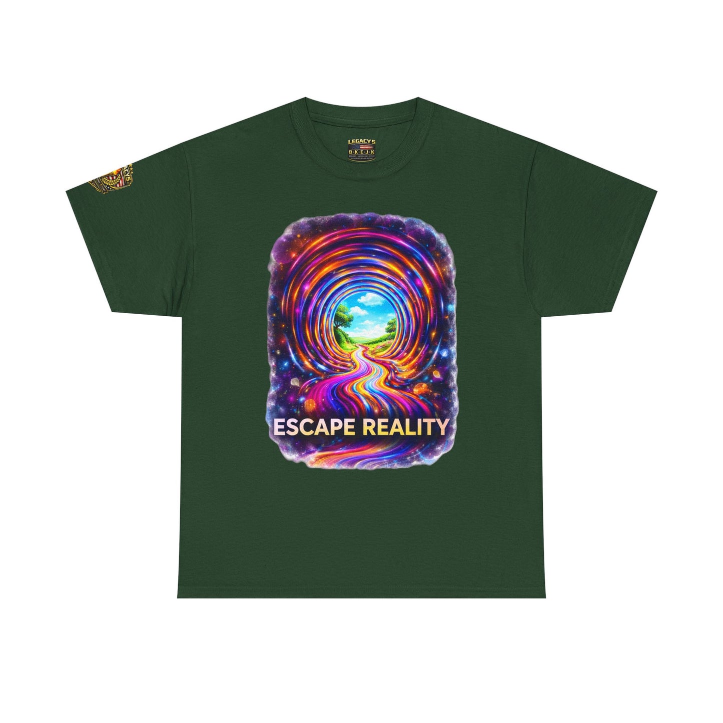 Escape Reality  â€” Psychedelic Portal Graphic T-shirt