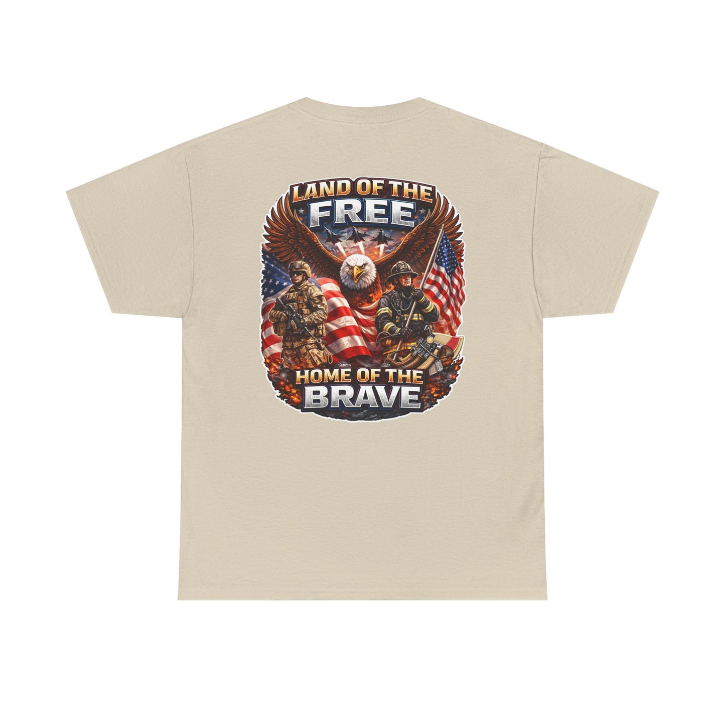 Land of the Free, Home of the Brave Eagle T-Shirt