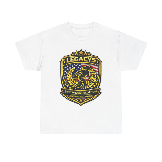 Bowling- Female Sihouette Legacy Shield T-Shirt