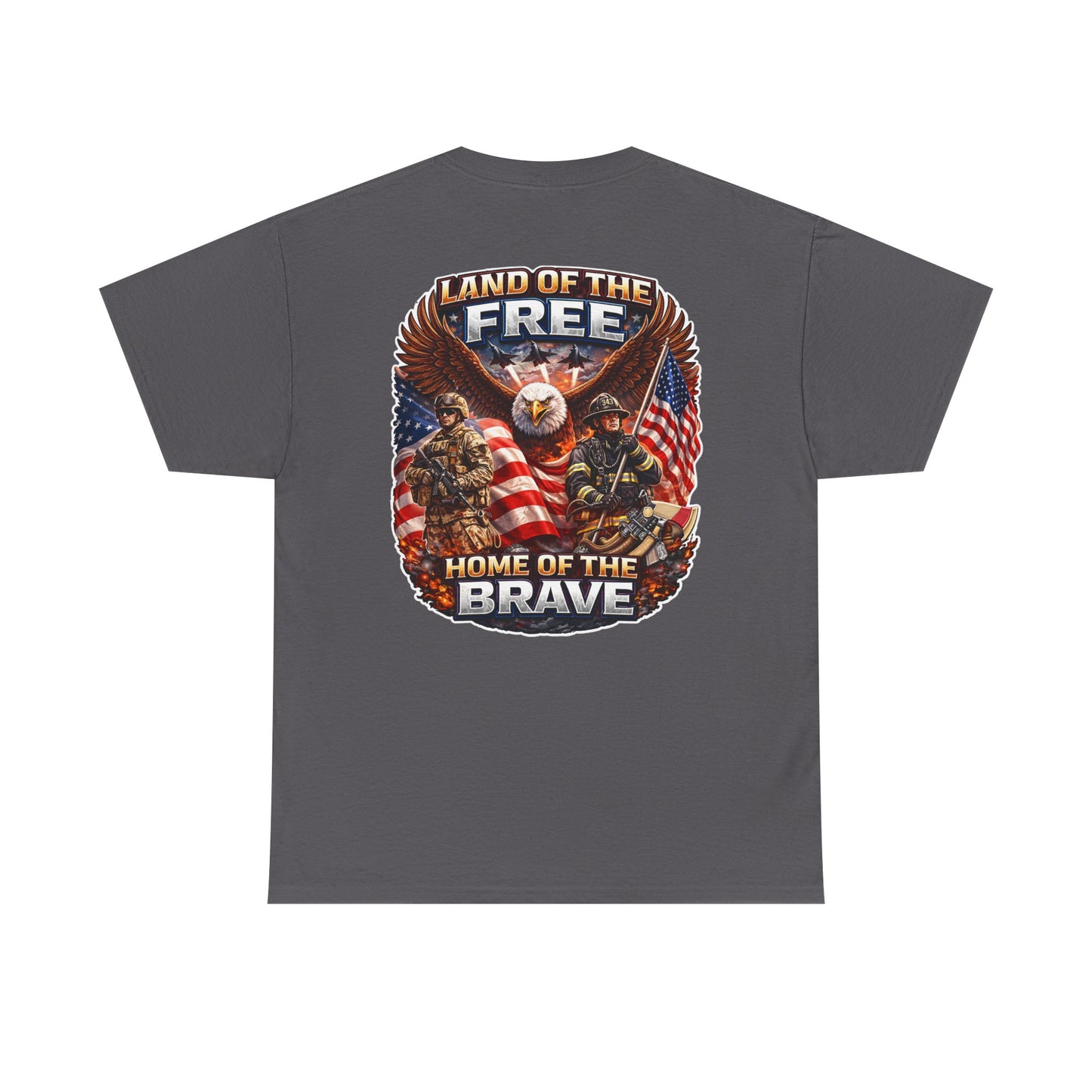 Land of the Free, Home of the Brave Eagle T-Shirt
