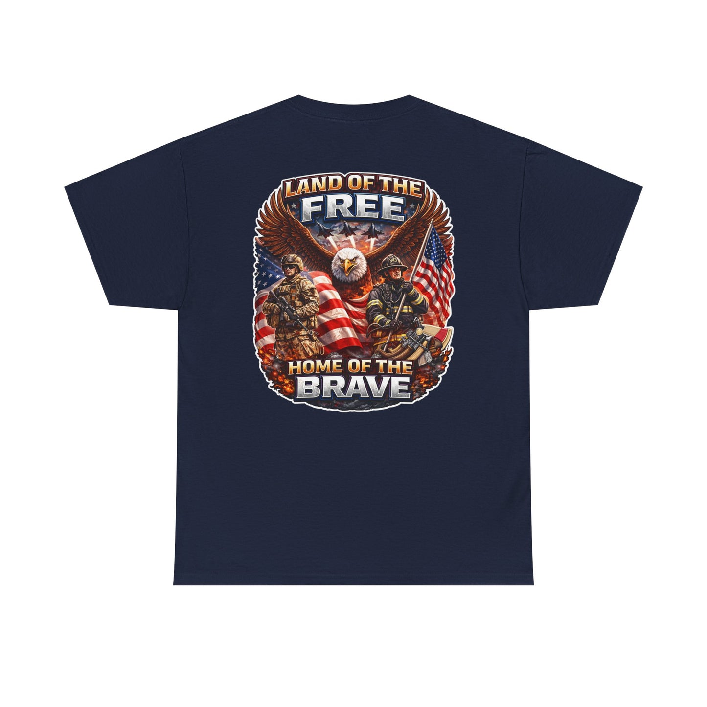 Land of the Free, Home of the Brave Eagle T-Shirt