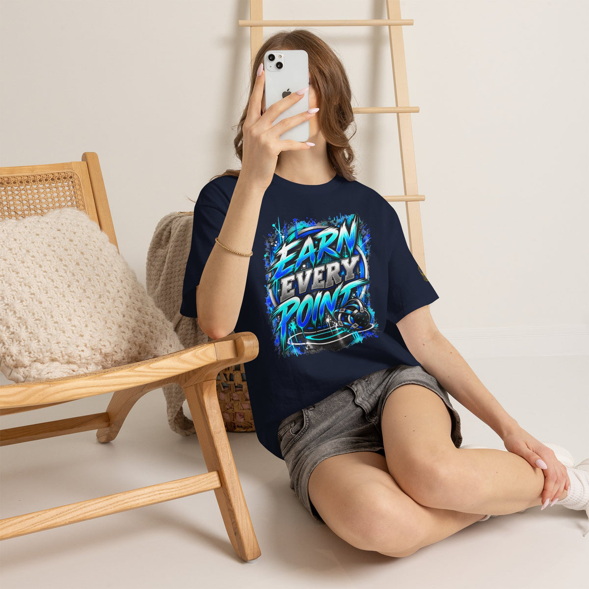 Earn Every Point T‑Shirt — "Discipline, Effort, Consistency" Motivational Sports Tee