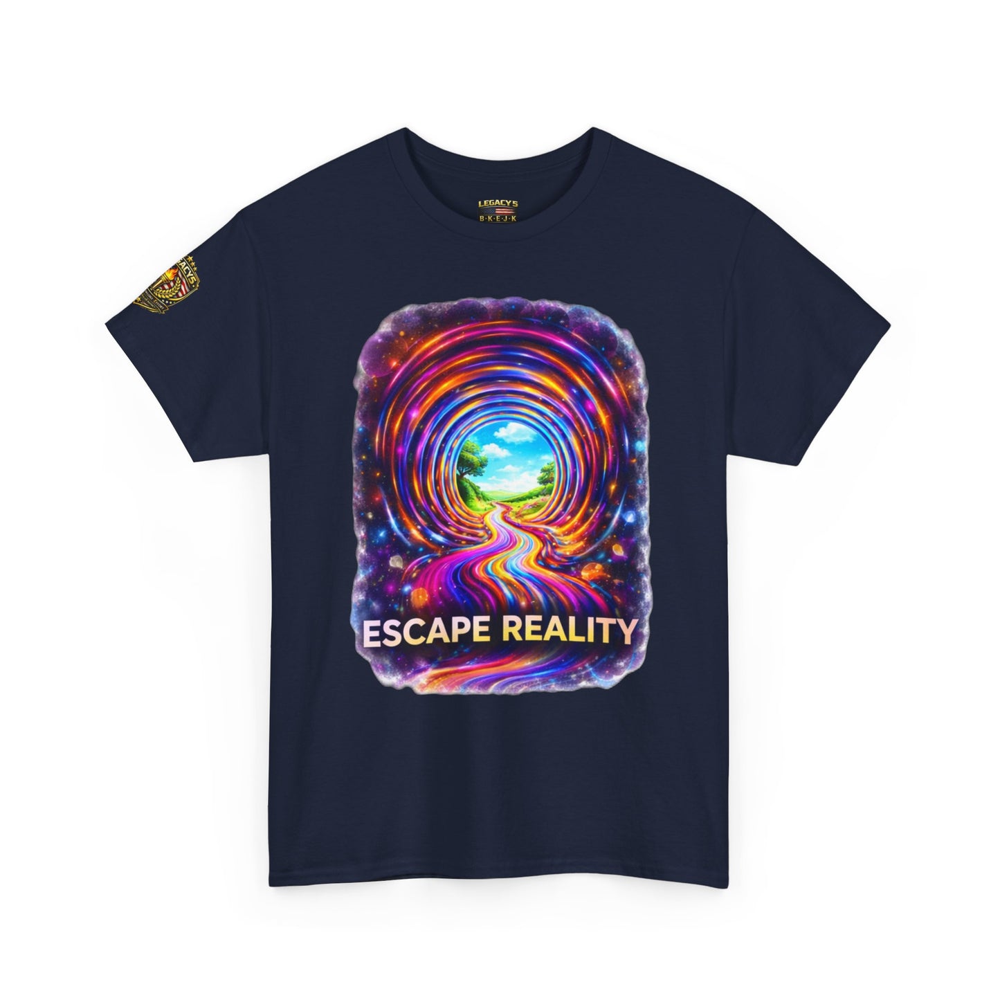 Escape Reality  â€” Psychedelic Portal Graphic T-shirt