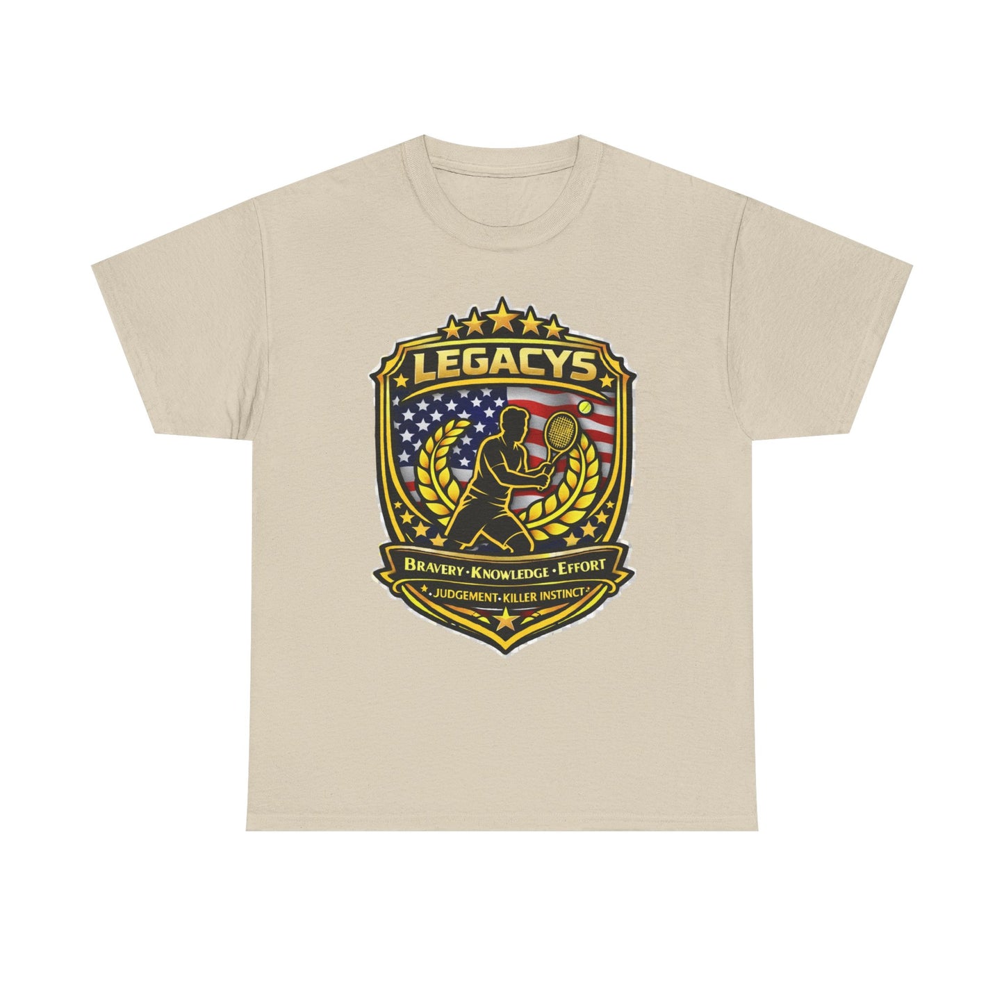 Tennis - Male Silhouette Legacy Shield