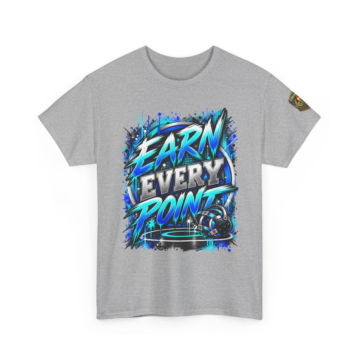 Earn Every Point T‑Shirt — "Discipline, Effort, Consistency" Motivational Sports Tee