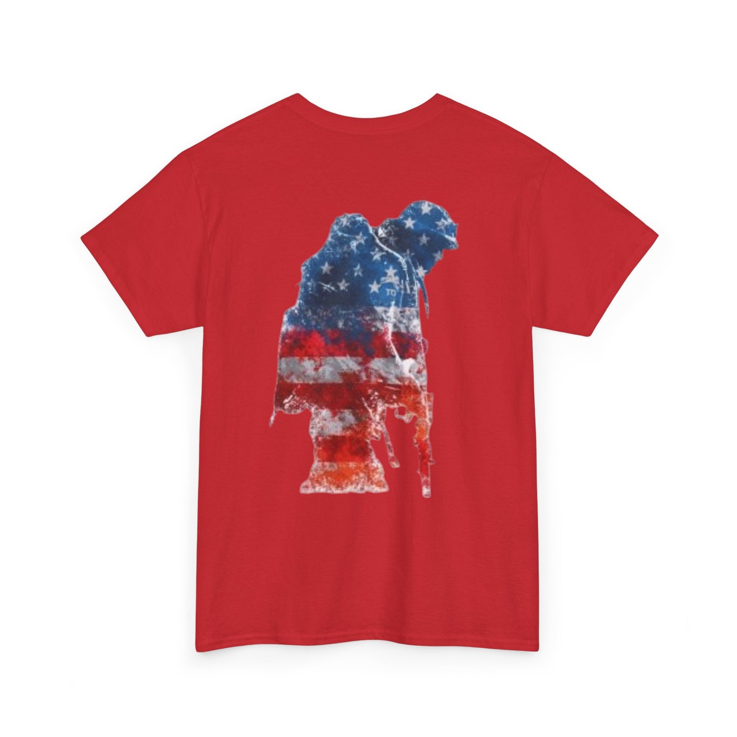 American Veteran Soldier Flag Tâ€‘Shirt -