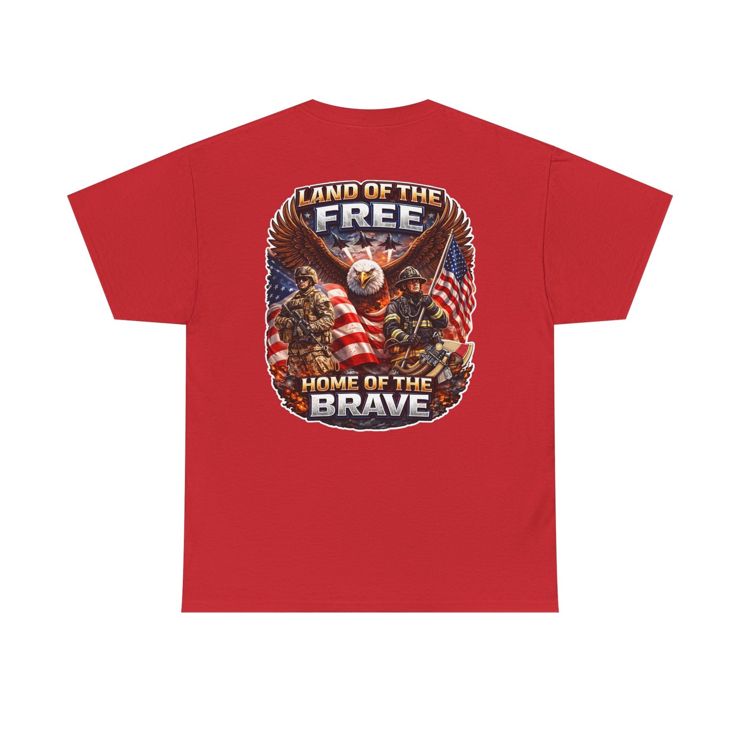 Land of the Free, Home of the Brave Eagle T-Shirt