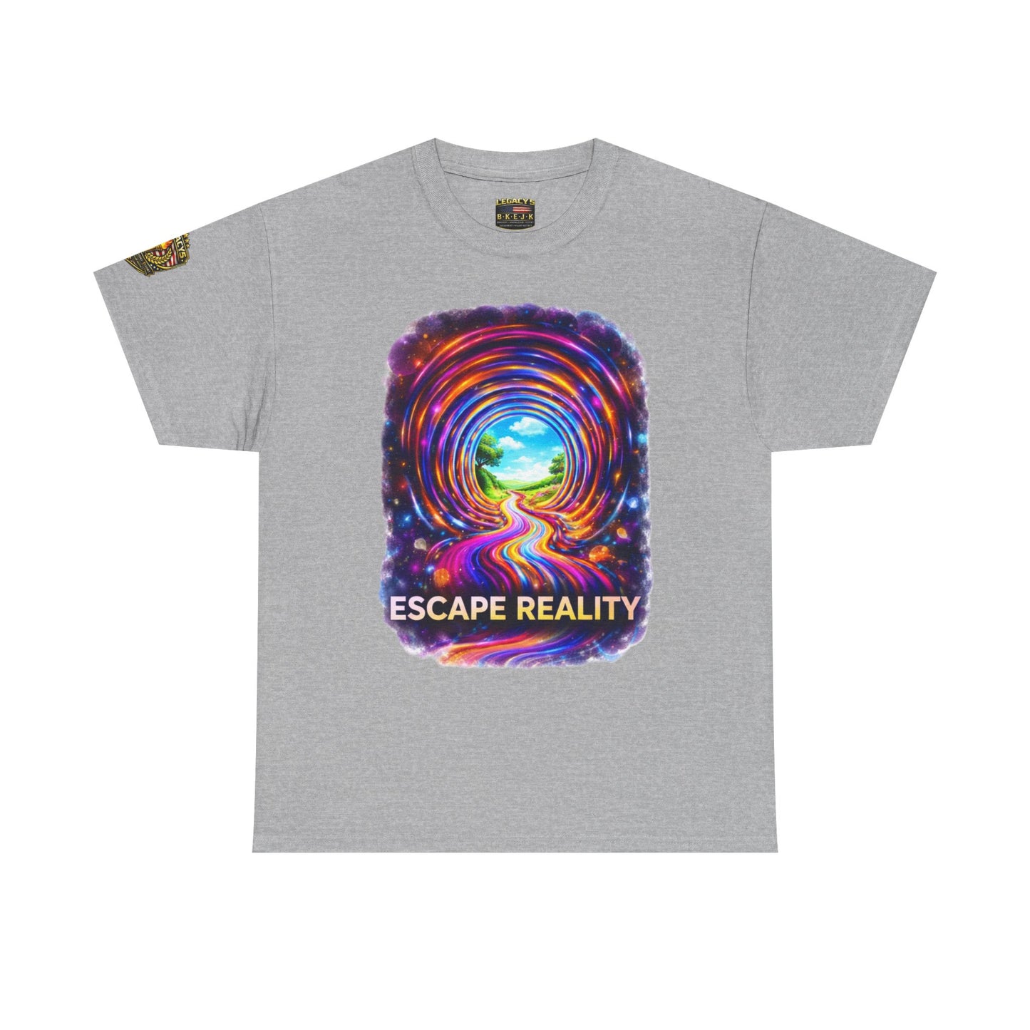 Escape Reality  â€” Psychedelic Portal Graphic T-shirt