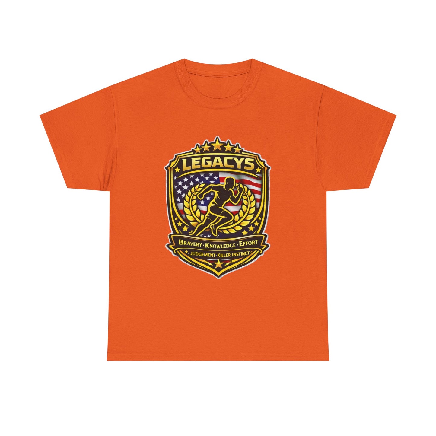 Cross Country / Track - Male Silhouette Legacy Shield T-Shirt