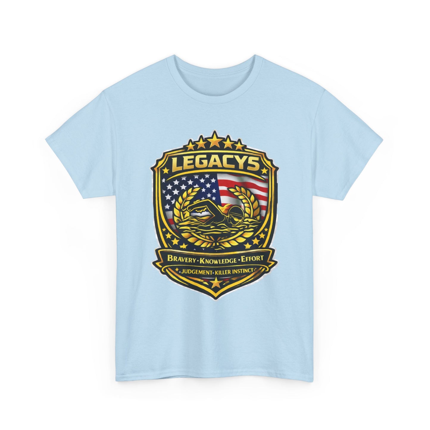 Swimming - Male Silhouette Legacy Shield